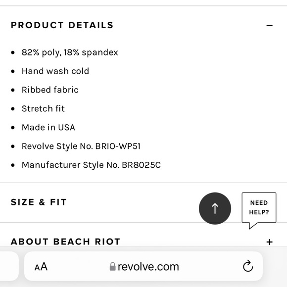 BEACH RIOT Ribbed Ayla Legging - Picture 8 of 8